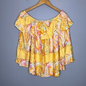 cap juluca a new story by aldo martins yellow floral off the shoulder blouse